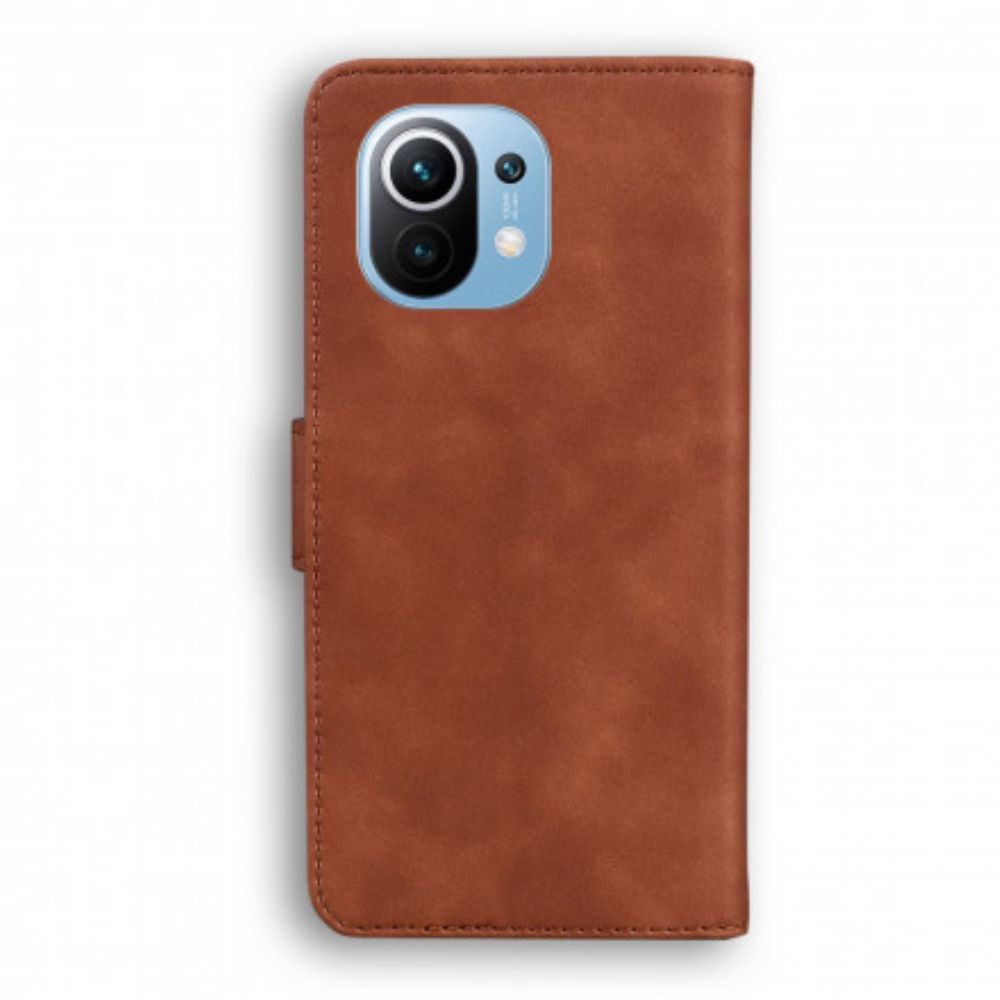 Lederhüllen Für Xiaomi Mi 11 5G Leder Im Vintage-couture-stil
