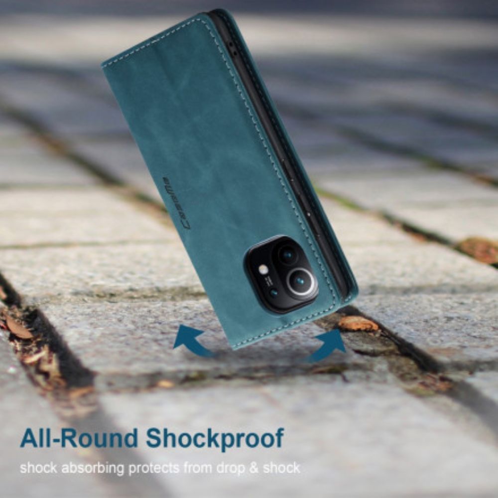 Schutzhülle Für Xiaomi Mi 11 5G Flip Case Casem Ledereffekt