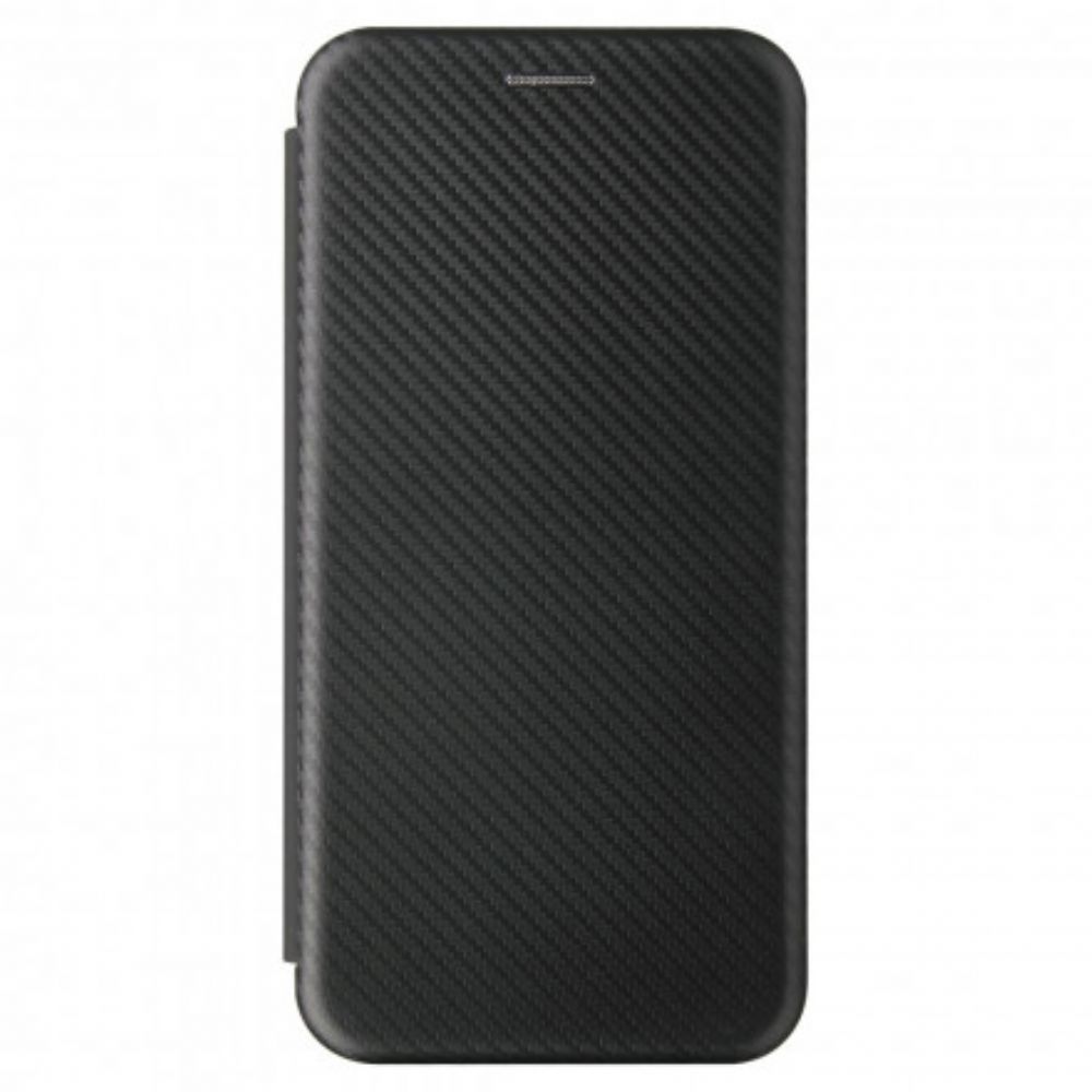 Schutzhülle Für Xiaomi Mi 11 5G Flip Case Kohlefaser Mit Stützring