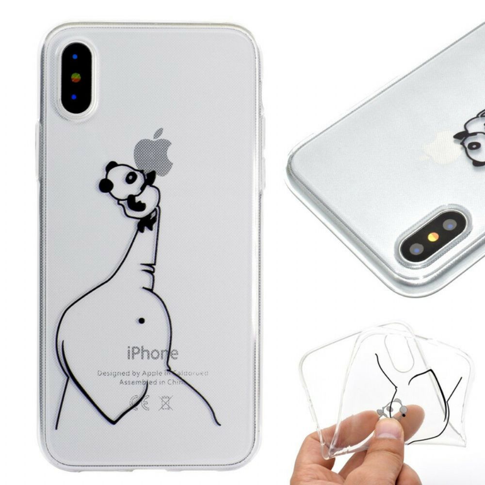 Hülle Für iPhone XR Panda-logo-spiele 3