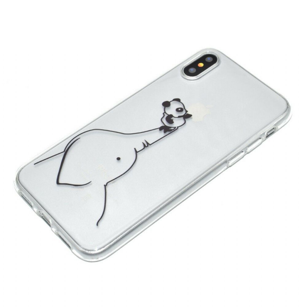 Hülle Für iPhone XR Panda-logo-spiele 3