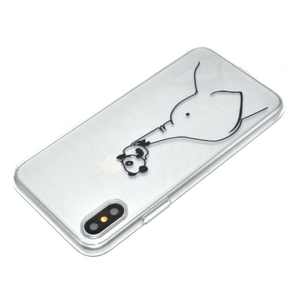 Hülle Für iPhone XR Panda-logo-spiele 3