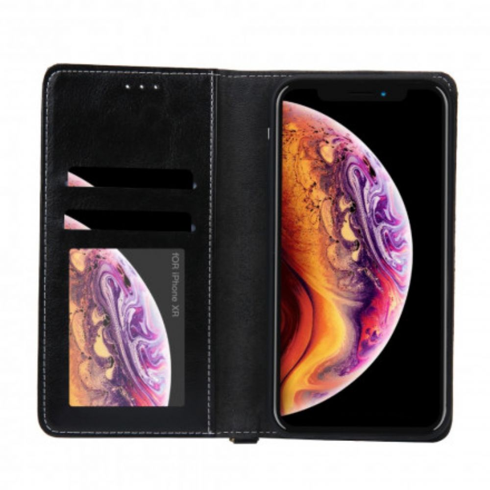 Schutzhülle Für iPhone XR Flip Case Jeans-stil Cmai2