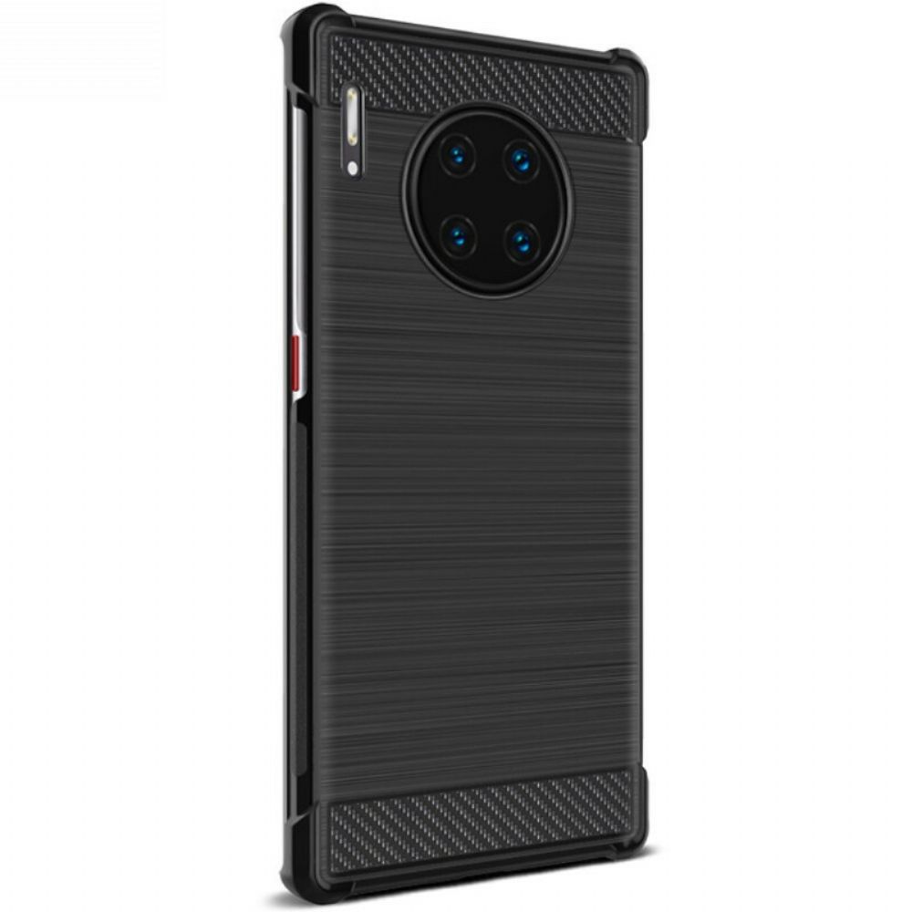 Hülle Für Huawei Mate 30 Pro Imak Vega-serie Gebürstete Kohlefaser