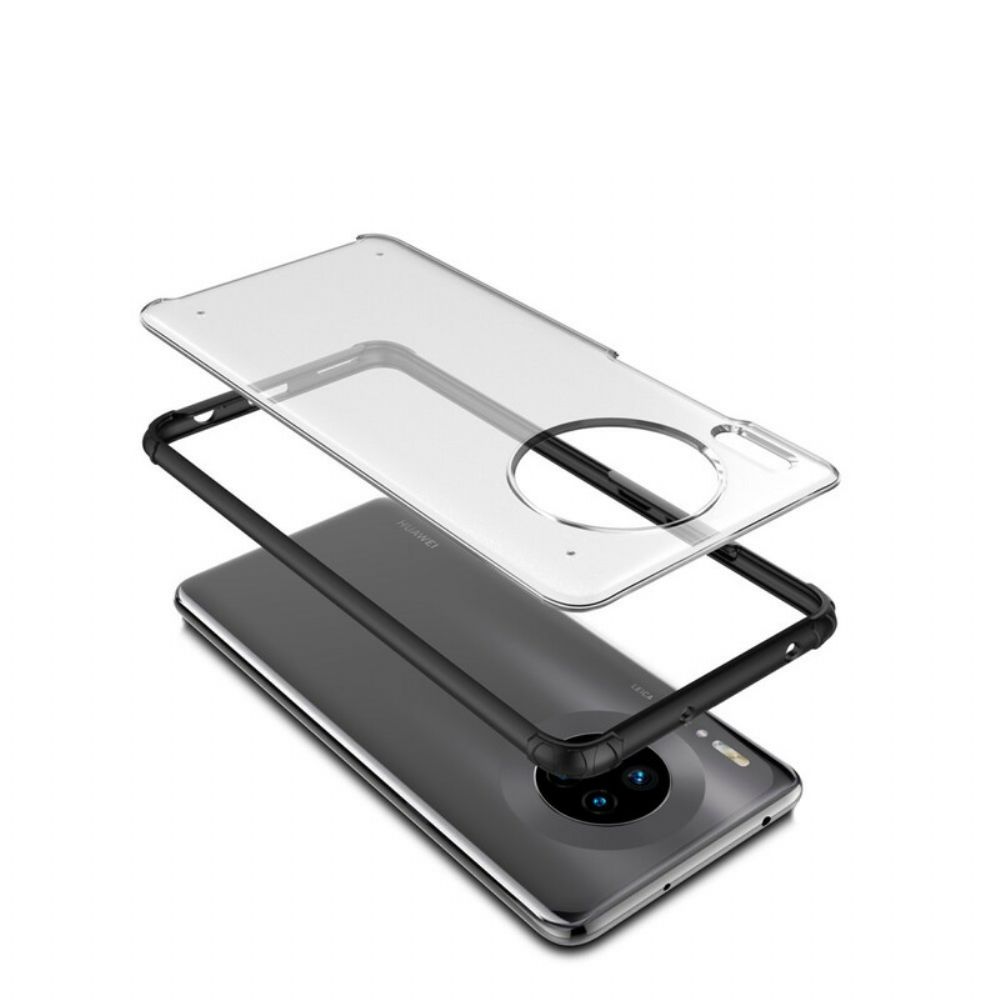 Hülle Für Huawei Mate 30 Pro Rüstung Mit Metalleffekt