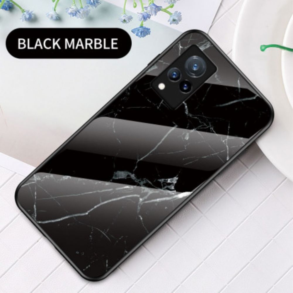 Hülle Für Vivo V21 5G Premium-farben Gehärtetes Glas