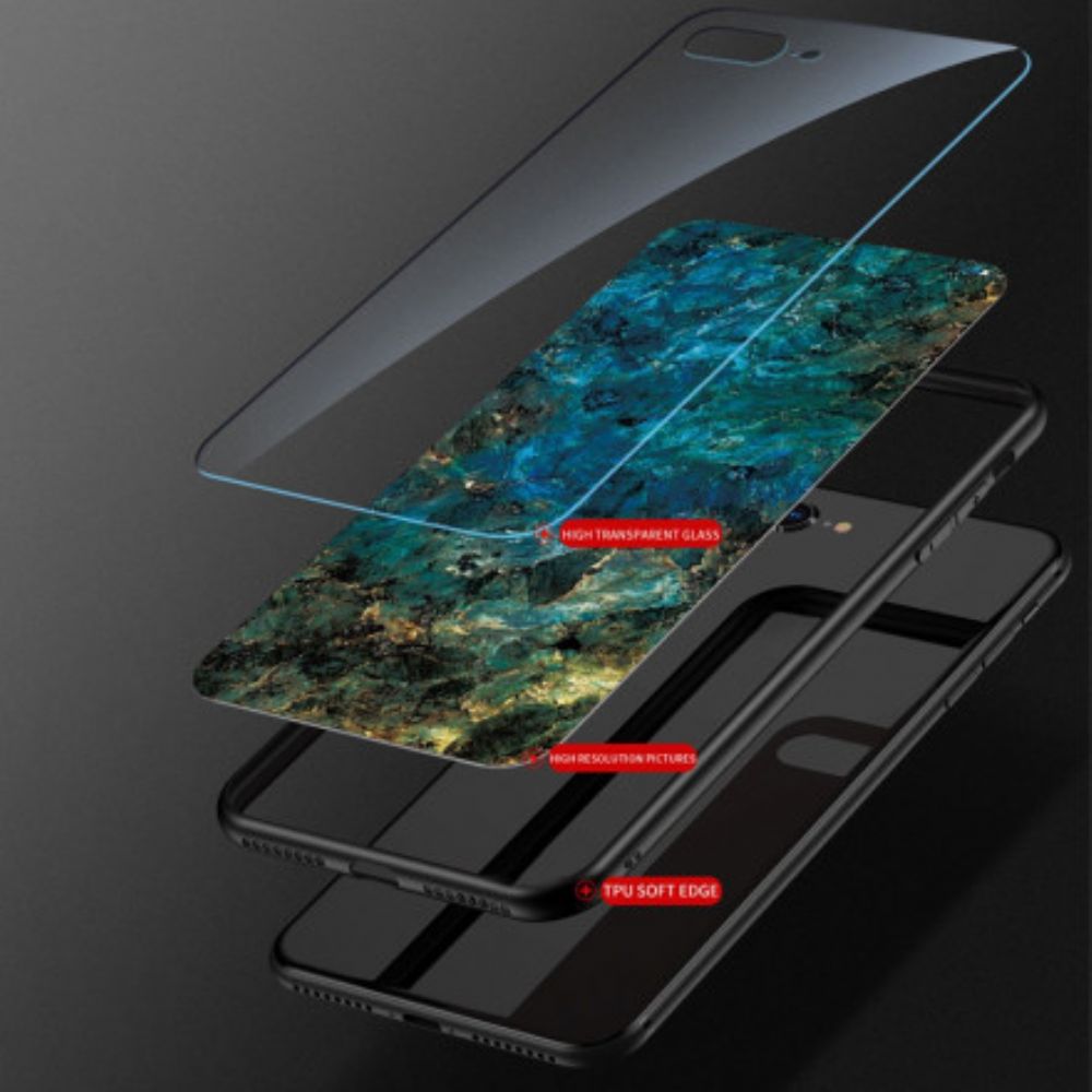 Hülle Für Vivo V21 5G Premium-farben Gehärtetes Glas