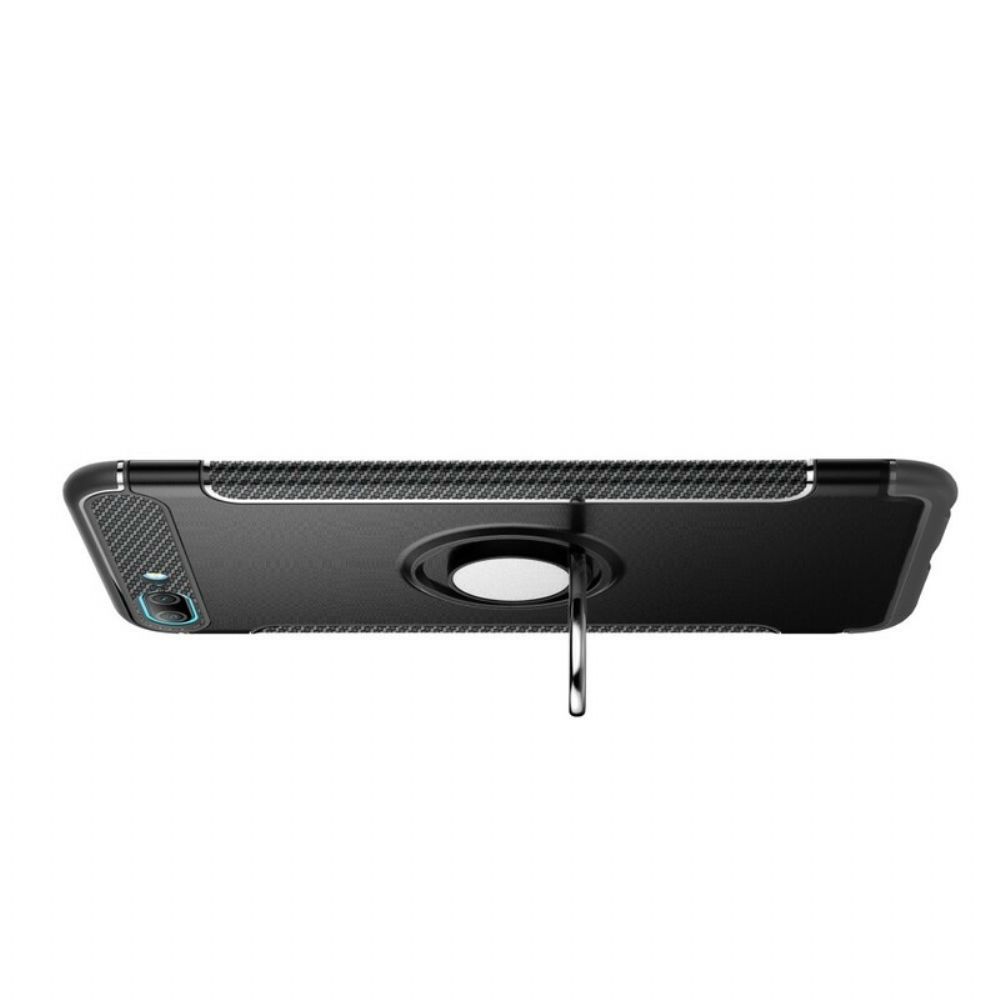 Handyhülle Für Honor 9 Lite Kohlefaser-magnetring