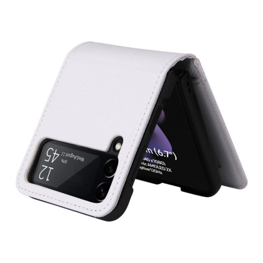 Case Für Samsung Galaxy Z Flip 4 Flip Case Kartenetui In Retro-lederoptik
