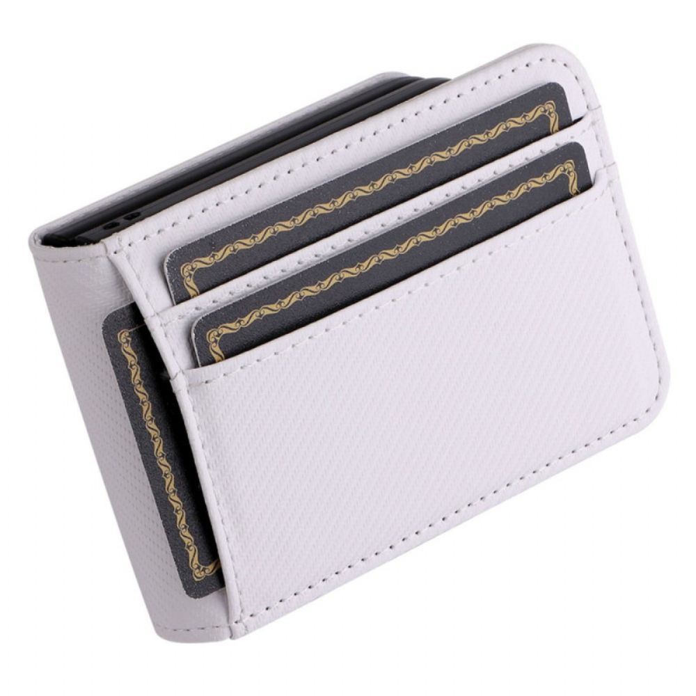 Case Für Samsung Galaxy Z Flip 4 Flip Case Kartenetui In Retro-lederoptik