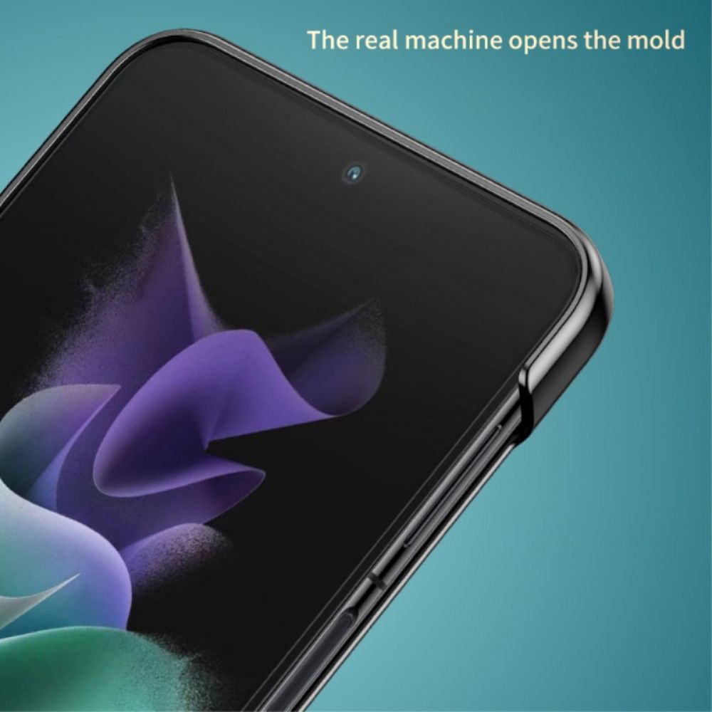 Handyhülle Für Samsung Galaxy Z Flip 4 Flip Case Transparente Farbige Konturen