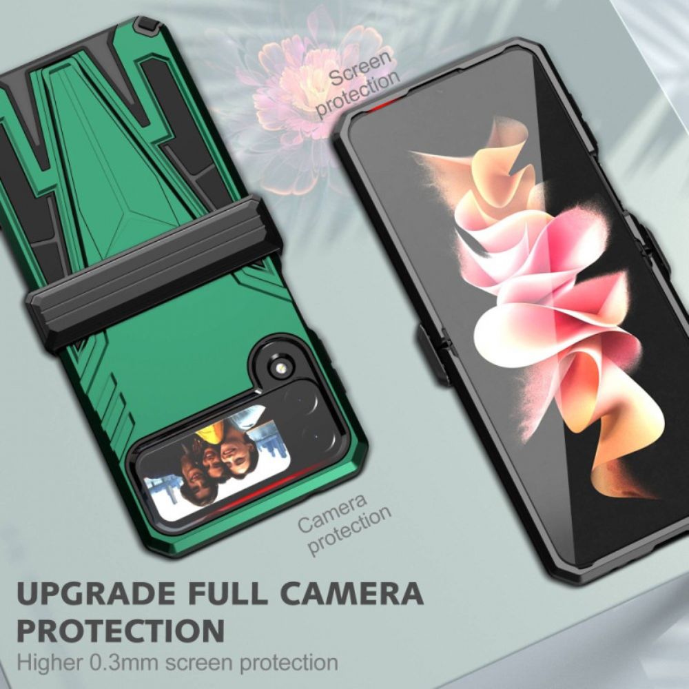 Hülle Für Samsung Galaxy Z Flip 4 Flip Case Beständiger Premium-support