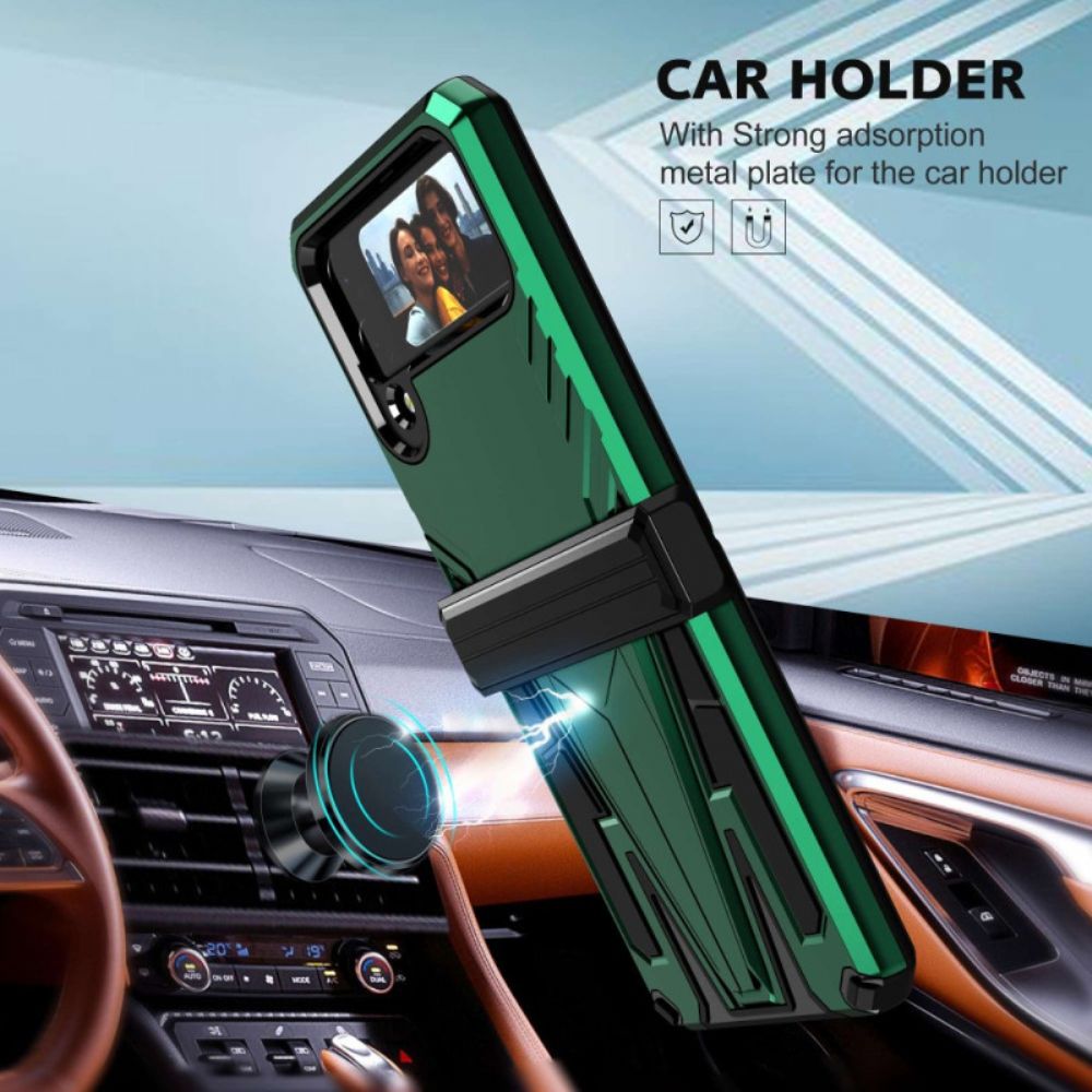 Hülle Für Samsung Galaxy Z Flip 4 Flip Case Beständiger Premium-support