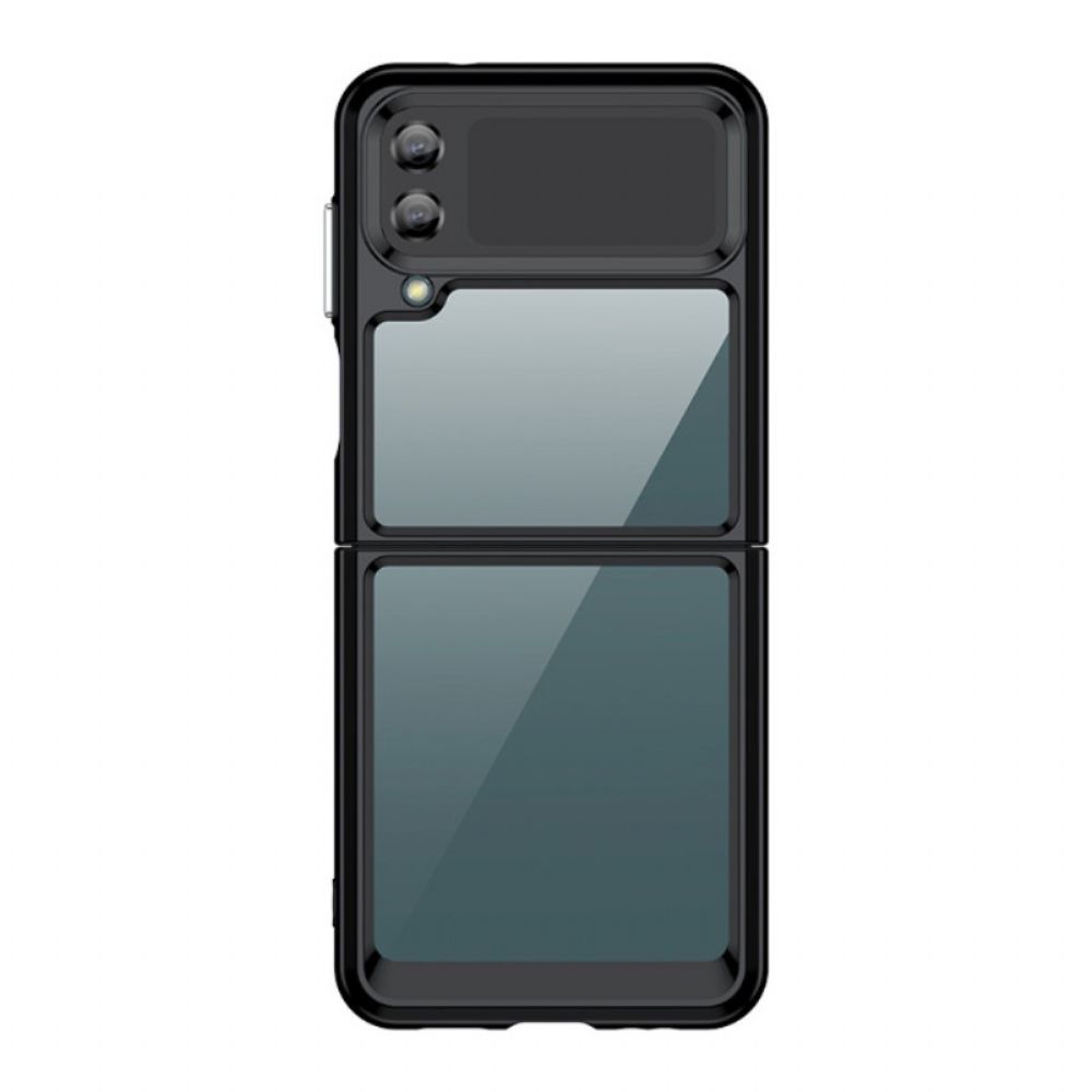 Hülle Für Samsung Galaxy Z Flip 4 Flip Case Hybrid-acryl