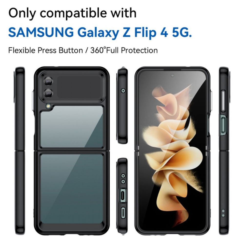 Hülle Für Samsung Galaxy Z Flip 4 Flip Case Hybrid-acryl