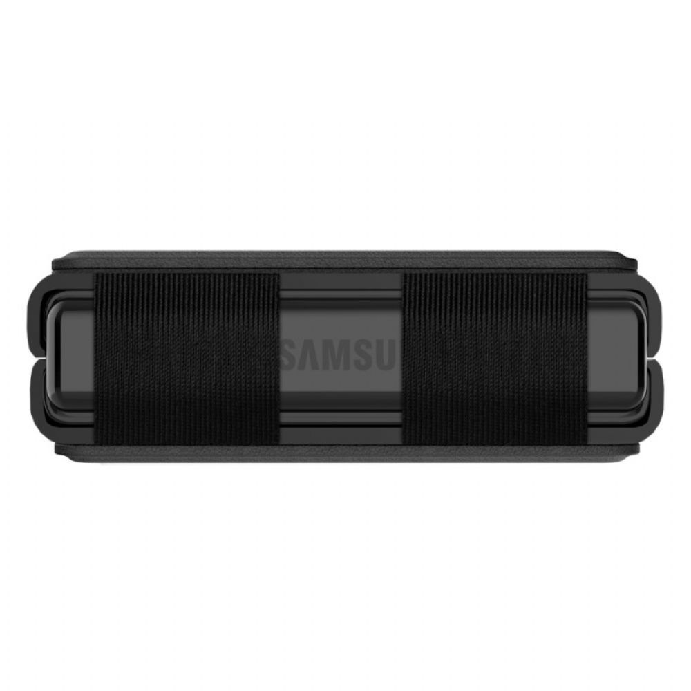 Hülle Für Samsung Galaxy Z Flip 4 Flip Case Leder Und Stütze Nillkin