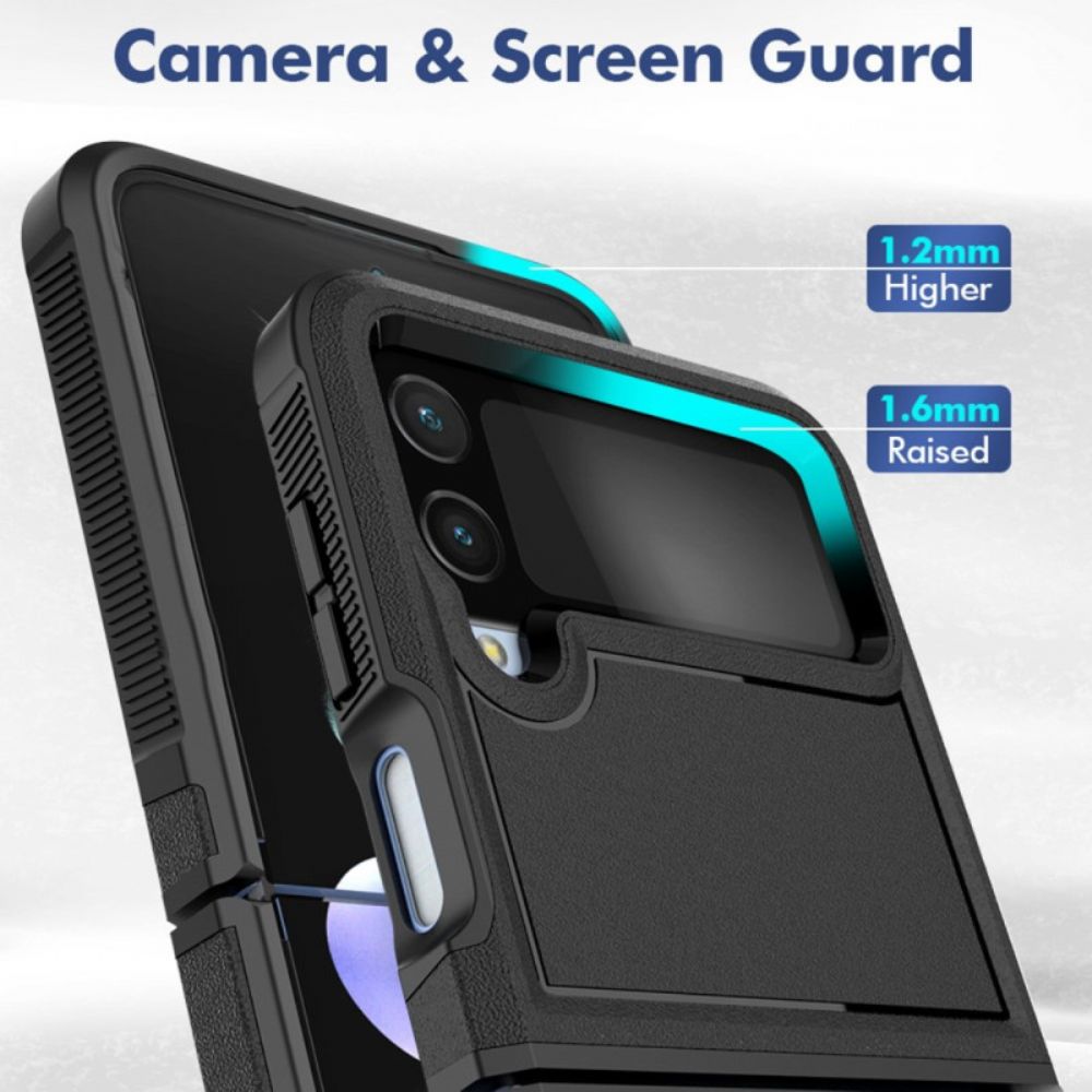 Hülle Für Samsung Galaxy Z Flip 4 Flip Case Starrer Mattstil