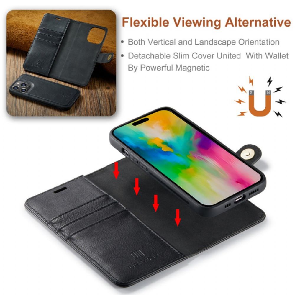 Lederhüllen Für iPhone 16 Pro Max Abnehmbares Dg.ming