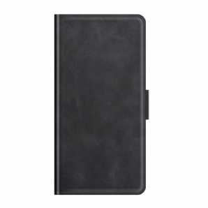 Flip Case Für Oppo Reno 6 Pro 5G Skin-touch Soft Doppelverschluss