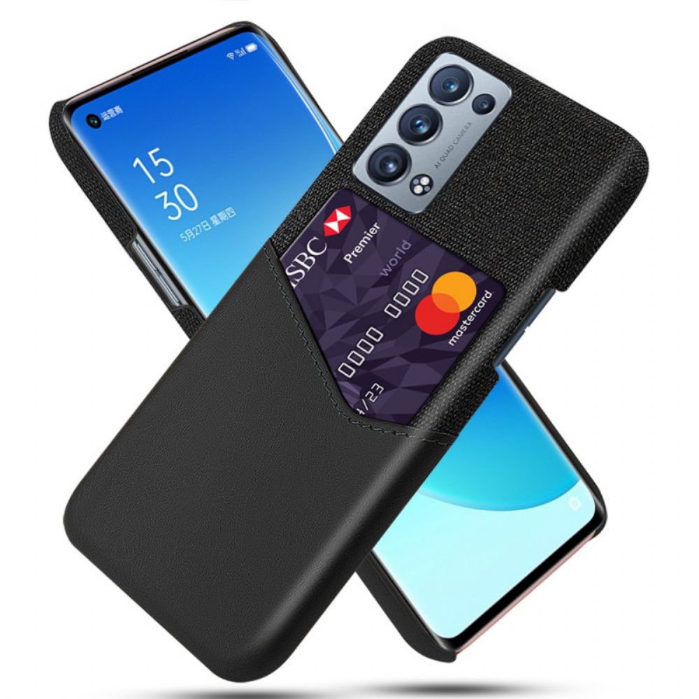 Handyhülle Für Oppo Reno 6 Pro 5G Kartenhalter Für Einfachen Zugriff