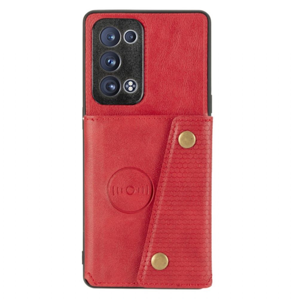 Hülle Für Oppo Reno 6 Pro 5G Prospektkartenhalter