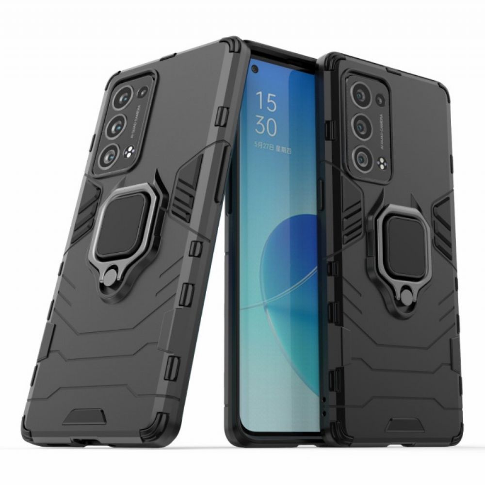 Hülle Für Oppo Reno 6 Pro 5G Schwenkring-auflage