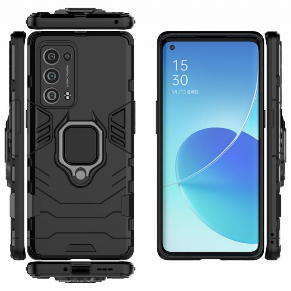Hülle Für Oppo Reno 6 Pro 5G Schwenkring-auflage