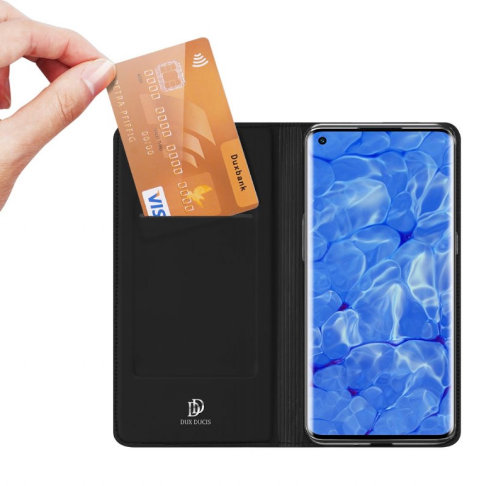 Schutzhülle Für Oppo Reno 6 Pro 5G Flip Case Dux Ducis Skin Pro-serie