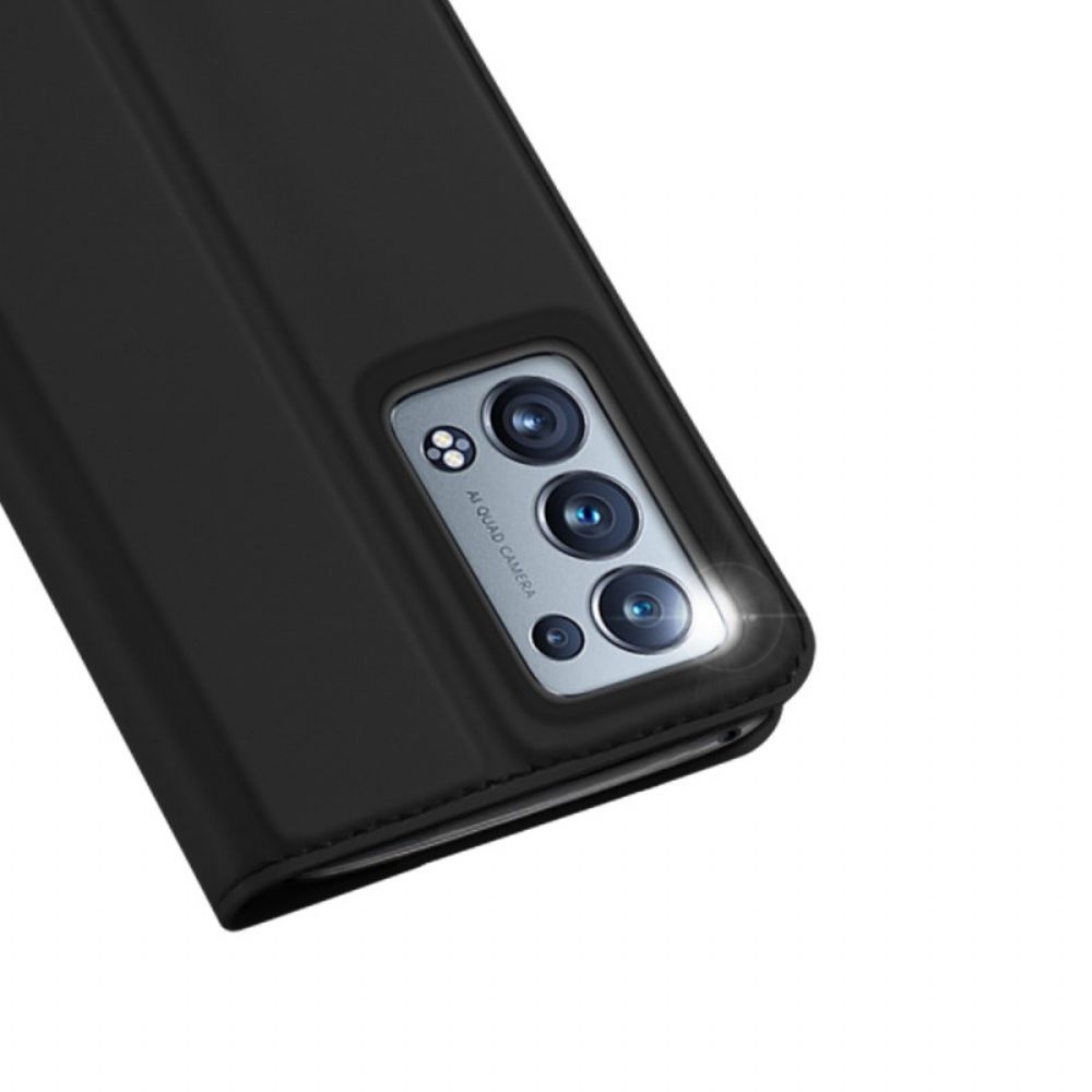 Schutzhülle Für Oppo Reno 6 Pro 5G Flip Case Dux Ducis Skin Pro-serie