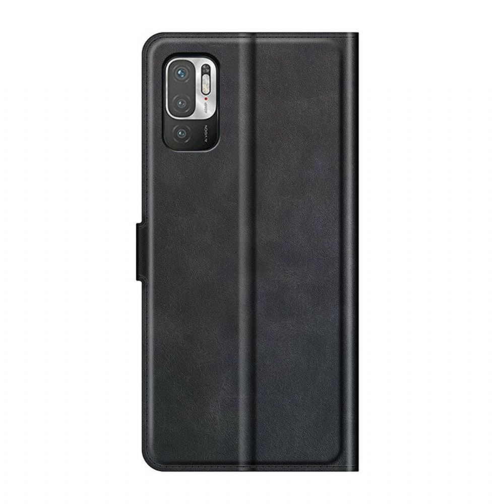 Flip Case Für Xiaomi Redmi Note 10 5G Leder-styling