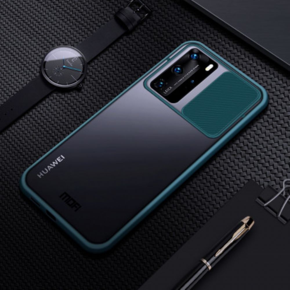 Handyhülle Für Huawei P40 Pro Camshield Farbige Kanten Mofi