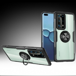 Handyhülle Für Huawei P40 Pro Transparenter Premium-metallring