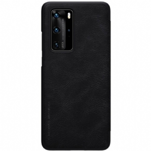 Schutzhülle Für Huawei P40 Pro Flip Case Qin-serie Nillkin