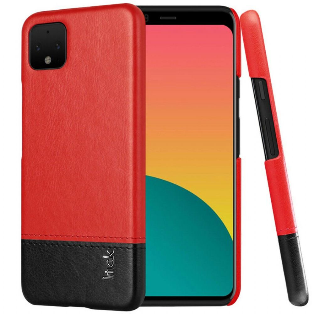Hülle Für Google Pixel 4 Imak Ruiyi-serie Ledereffekt