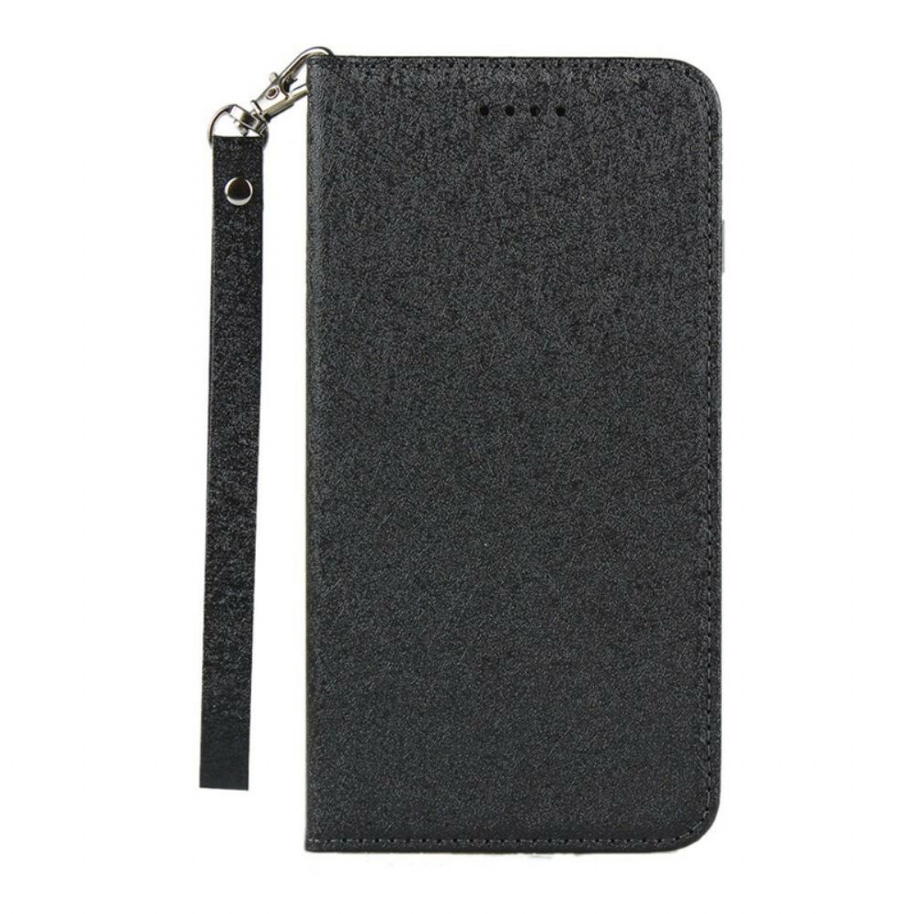 Schutzhülle Für Google Pixel 4 Mit Kordel Flip Case Retro Soft Leather Effect Strap