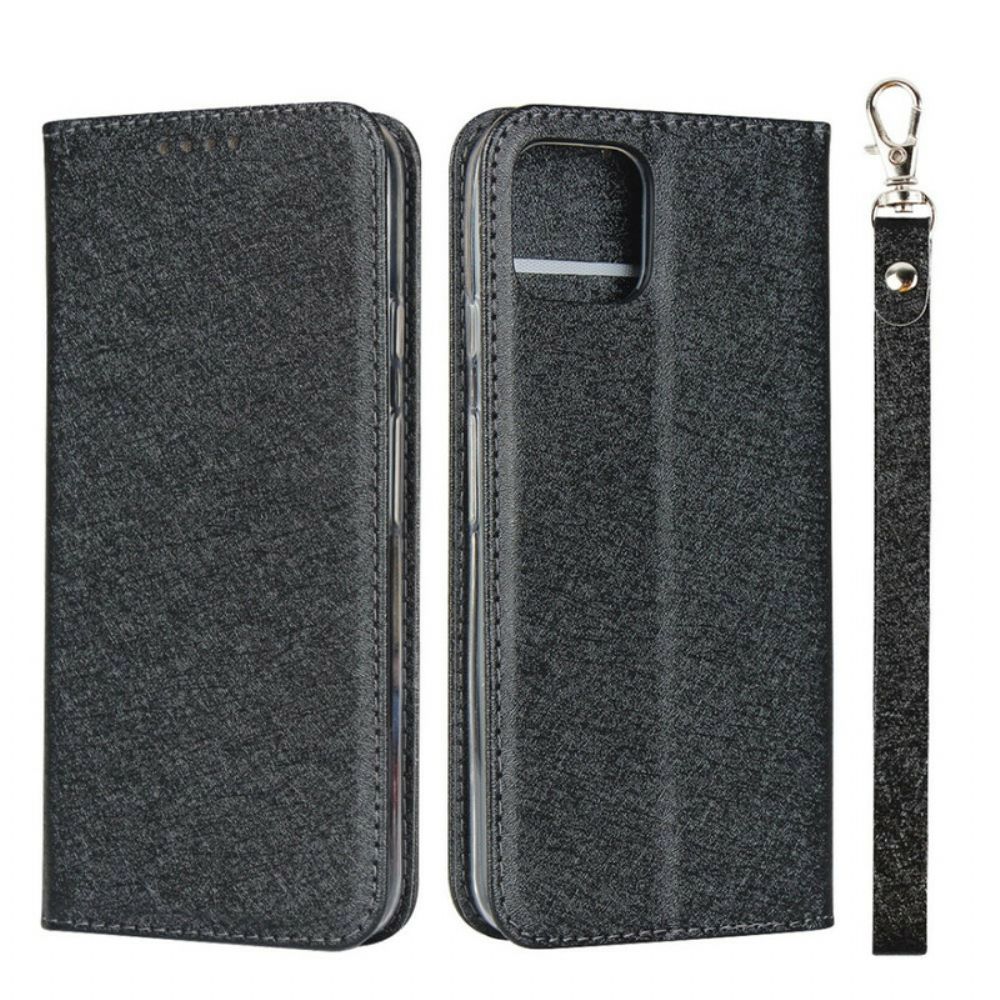 Schutzhülle Für Google Pixel 4 Mit Kordel Flip Case Retro Soft Leather Effect Strap