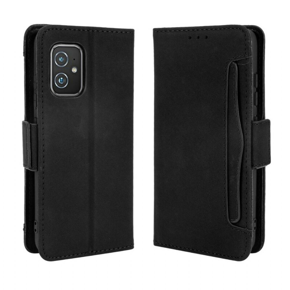 Flip Case Für Asus Zenfone 8 Erstklassige Multi-karte