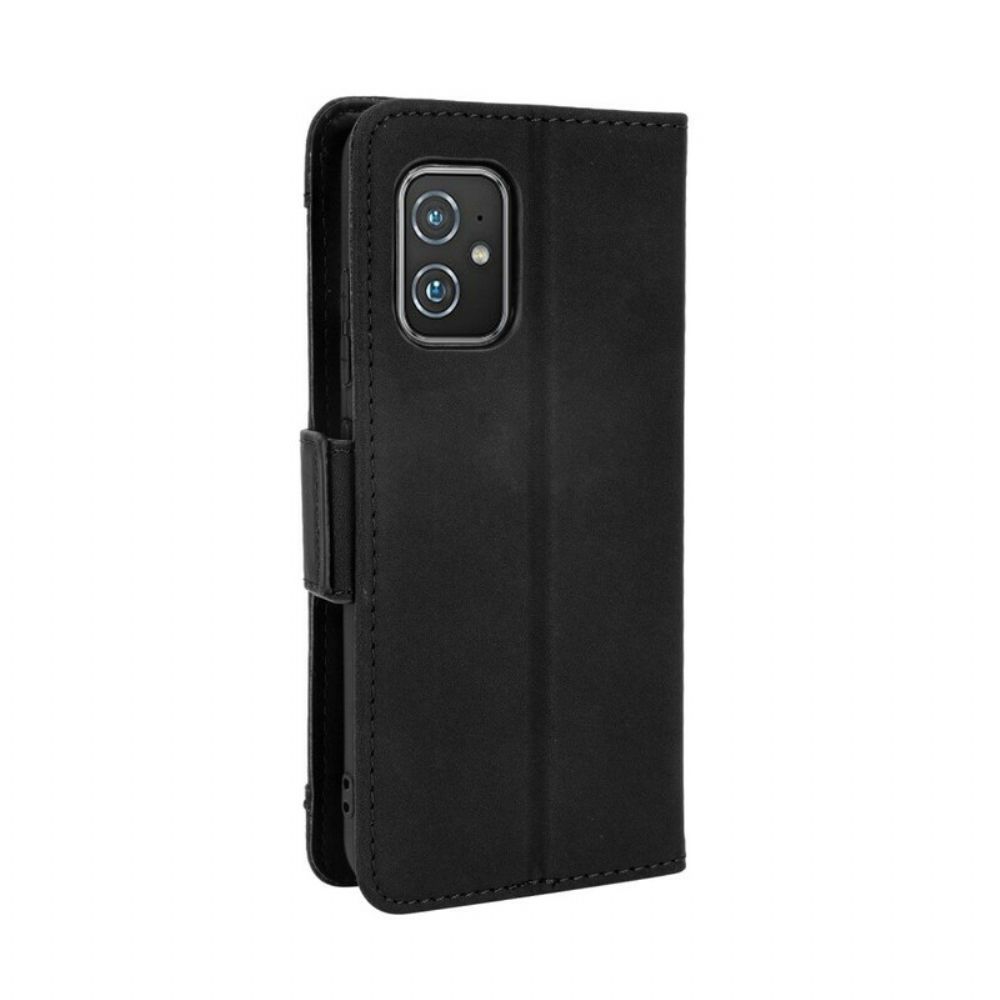 Flip Case Für Asus Zenfone 8 Erstklassige Multi-karte