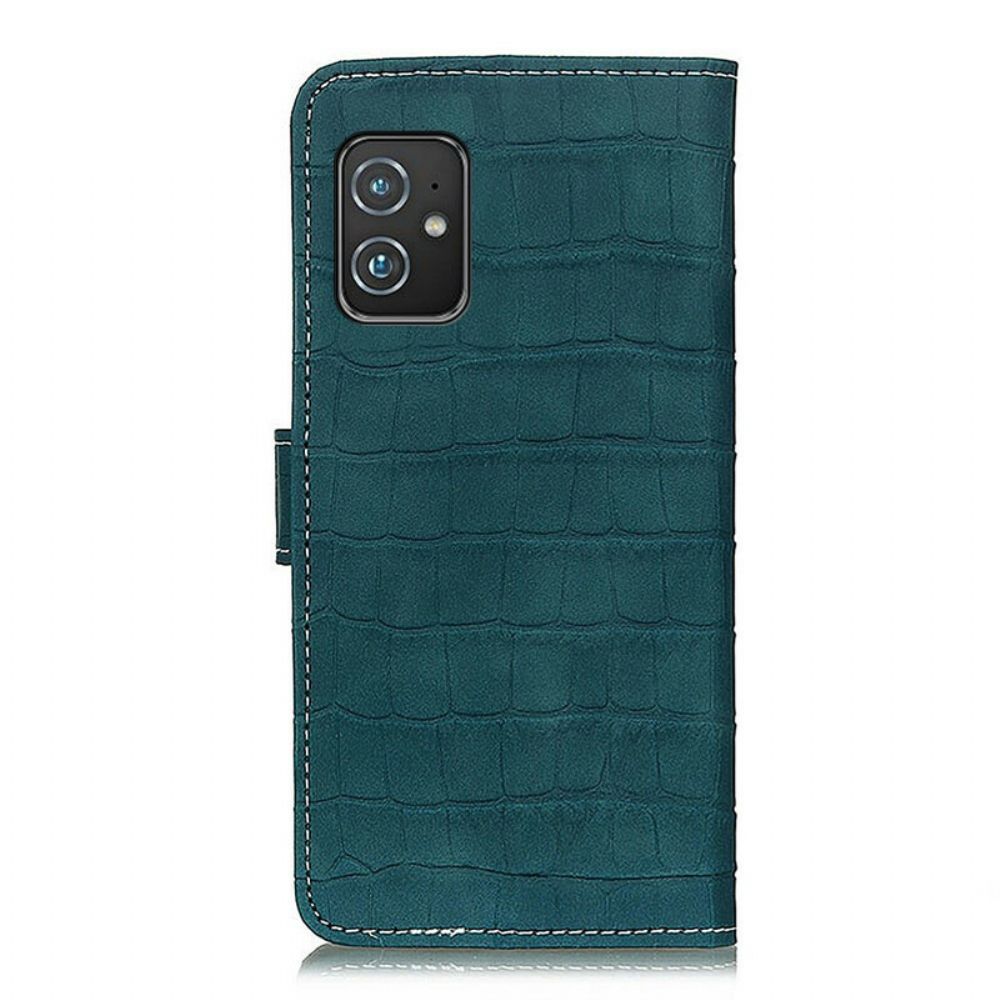Lederhüllen Für Asus Zenfone 8 Krokodilkraft