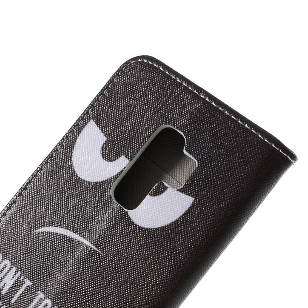 Flip Case Für Samsung Galaxy S9 Plus Fass Mein Telefon Nicht An