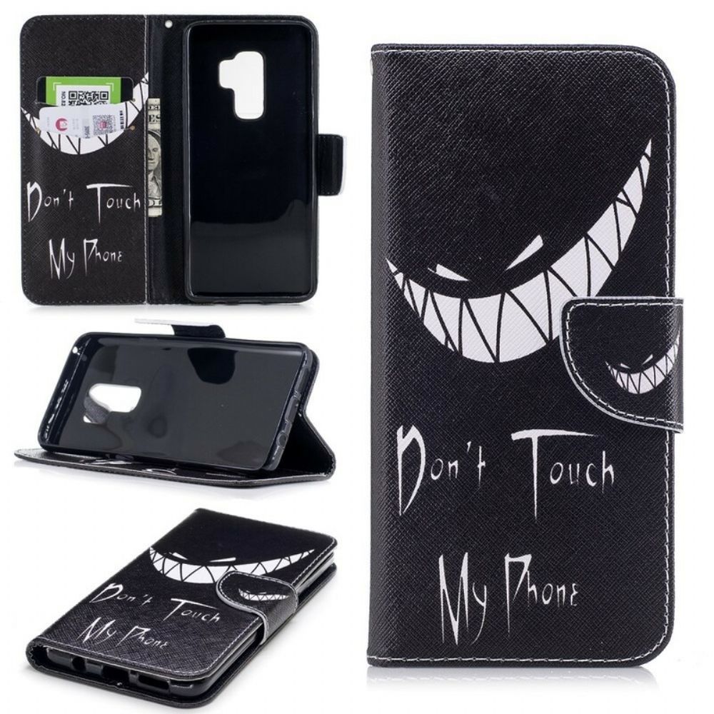 Flip Case Für Samsung Galaxy S9 Plus Teufelstelefon