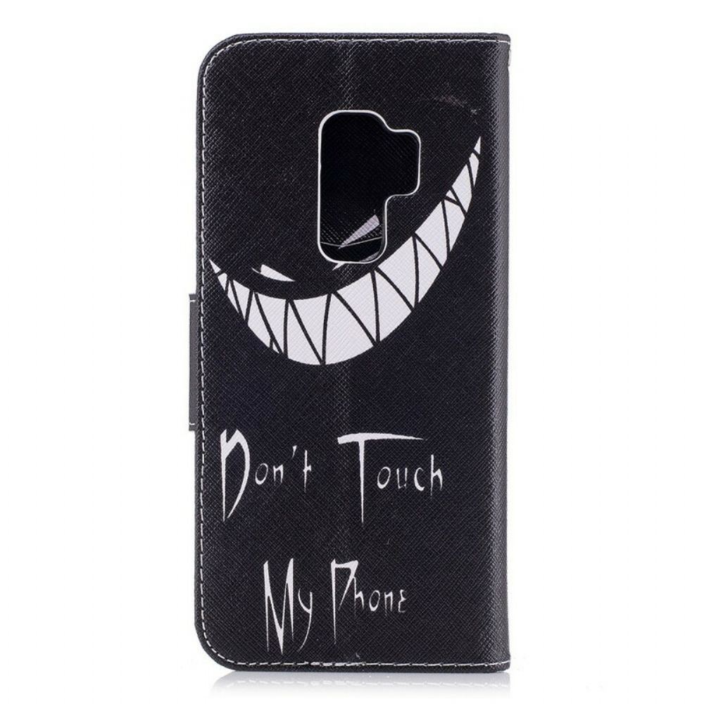 Flip Case Für Samsung Galaxy S9 Plus Teufelstelefon