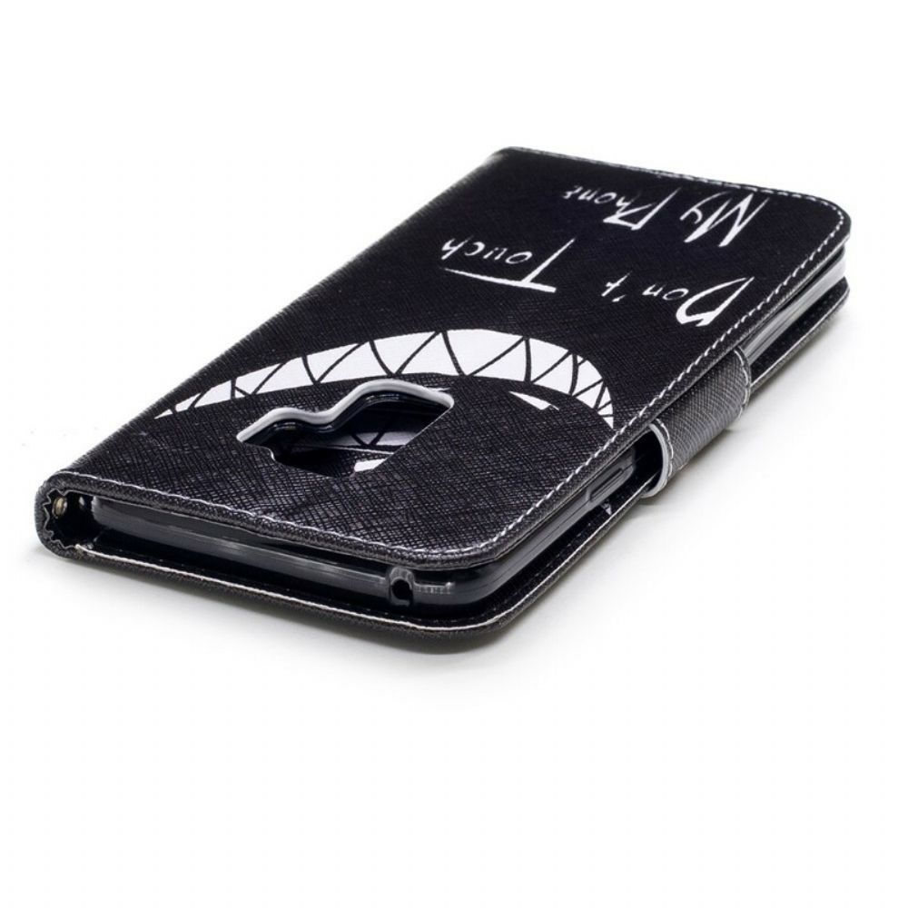 Flip Case Für Samsung Galaxy S9 Plus Teufelstelefon