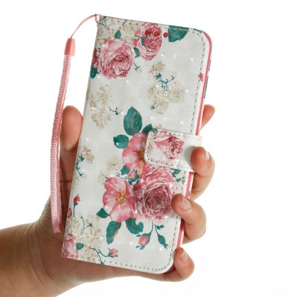 Lederhüllen Für Samsung Galaxy S9 Plus Freiheitsblumen