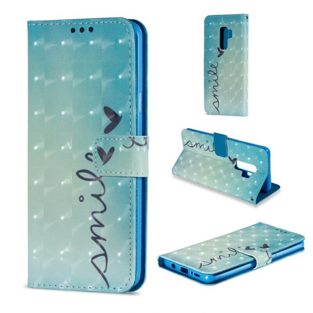 Lederhüllen Für Samsung Galaxy S9 Plus Lächle