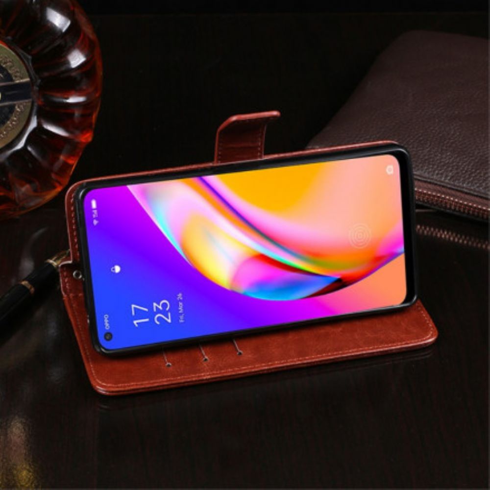 Lederhüllen Für Oppo A94 5G Kunstleder Idewei