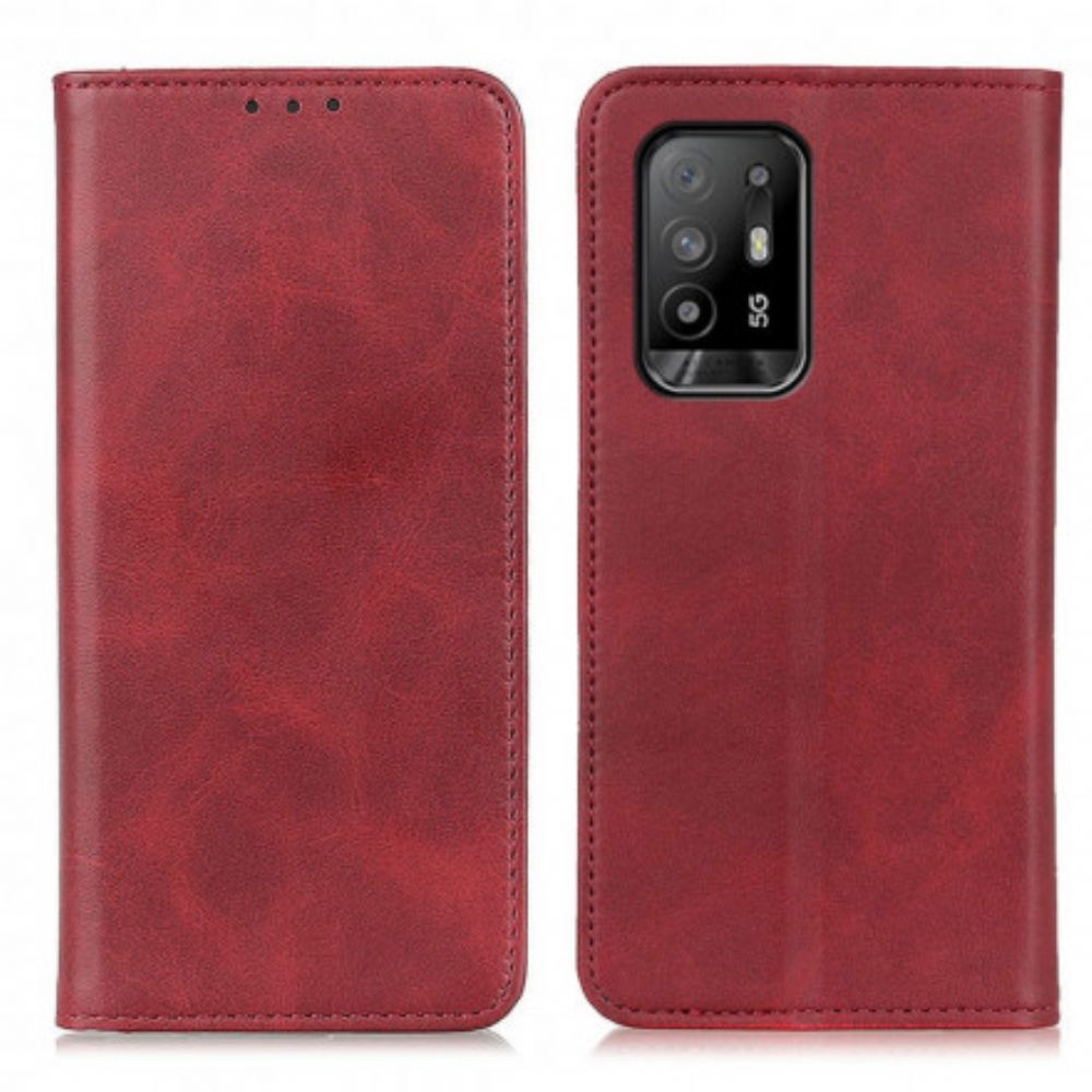 Schutzhülle Für Oppo A94 5G Flip Case Elegance Spaltleder