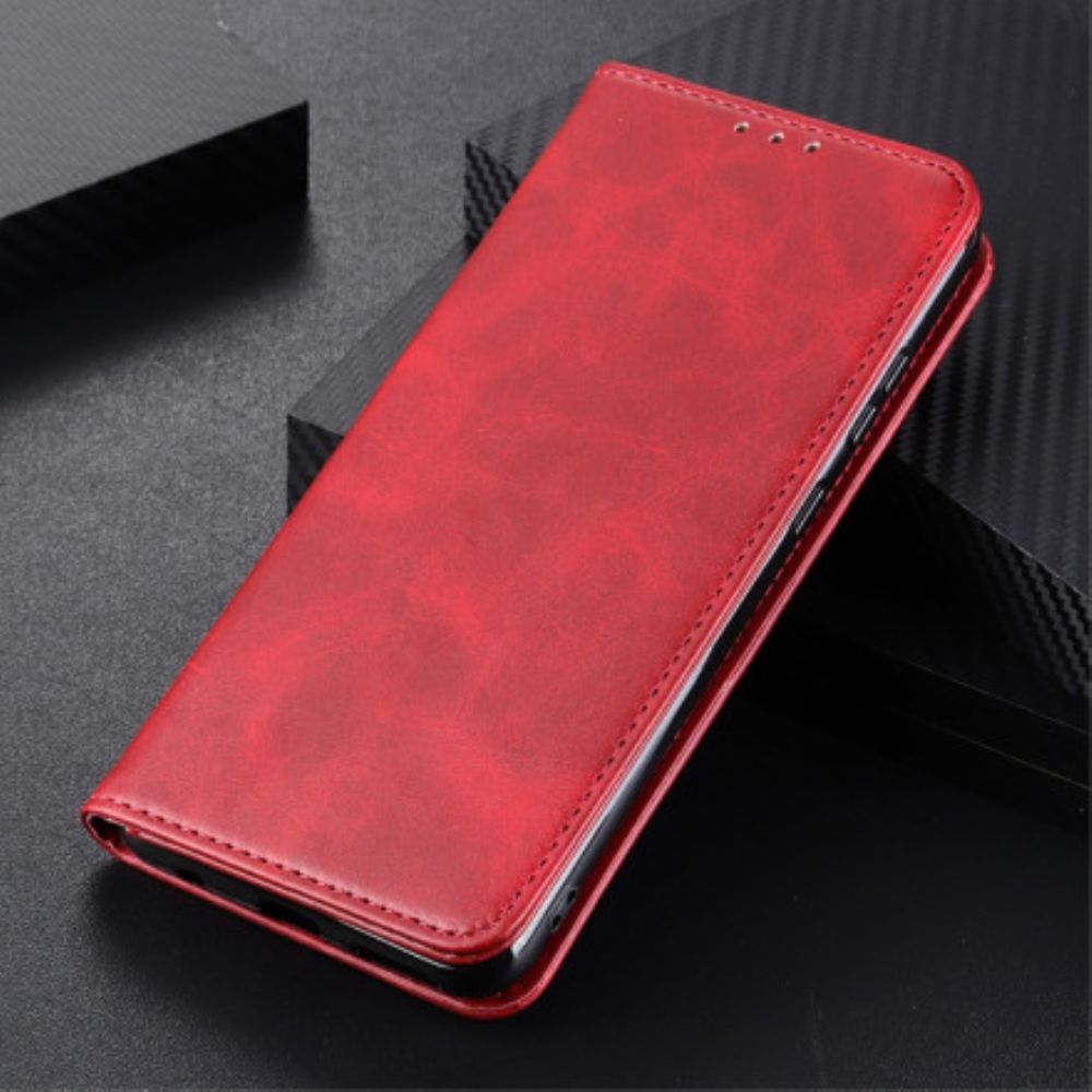 Schutzhülle Für Oppo A94 5G Flip Case Elegance Spaltleder