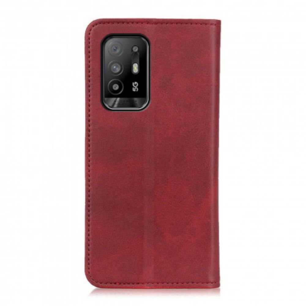 Schutzhülle Für Oppo A94 5G Flip Case Elegance Spaltleder