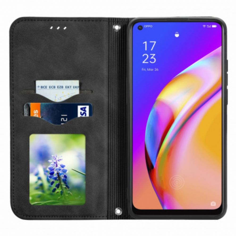 Schutzhülle Für Oppo A94 5G Flip Case Hautberührung